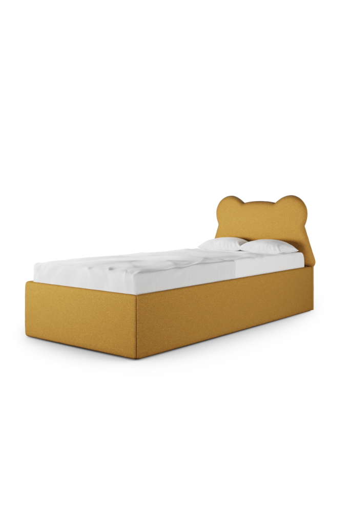 Łóżko MIŚ TEDDY BOX TEXTI