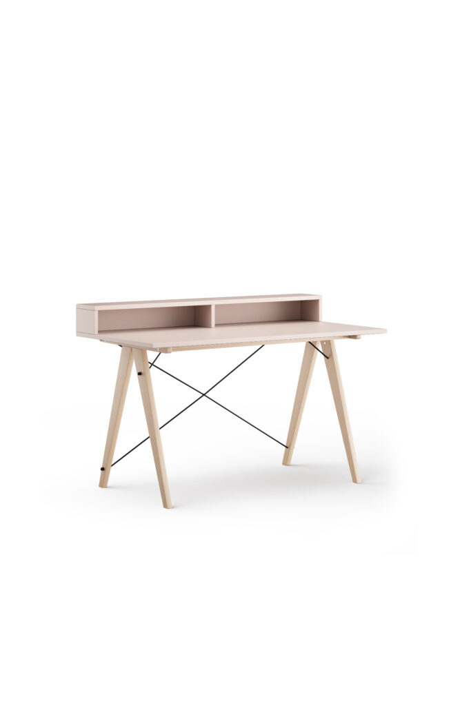 Biurko SLIM+ HORIZONTAL z poziomą nadstawką
