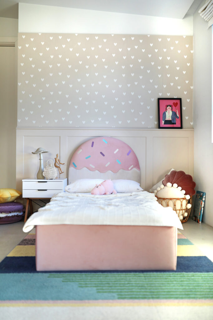 Dwuosobowe łóżko Confetti DOUBLE BED jak lodowy deser