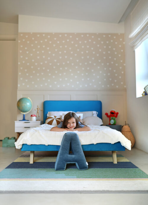 Łóżko REDU KIDS LEGS TEXTI