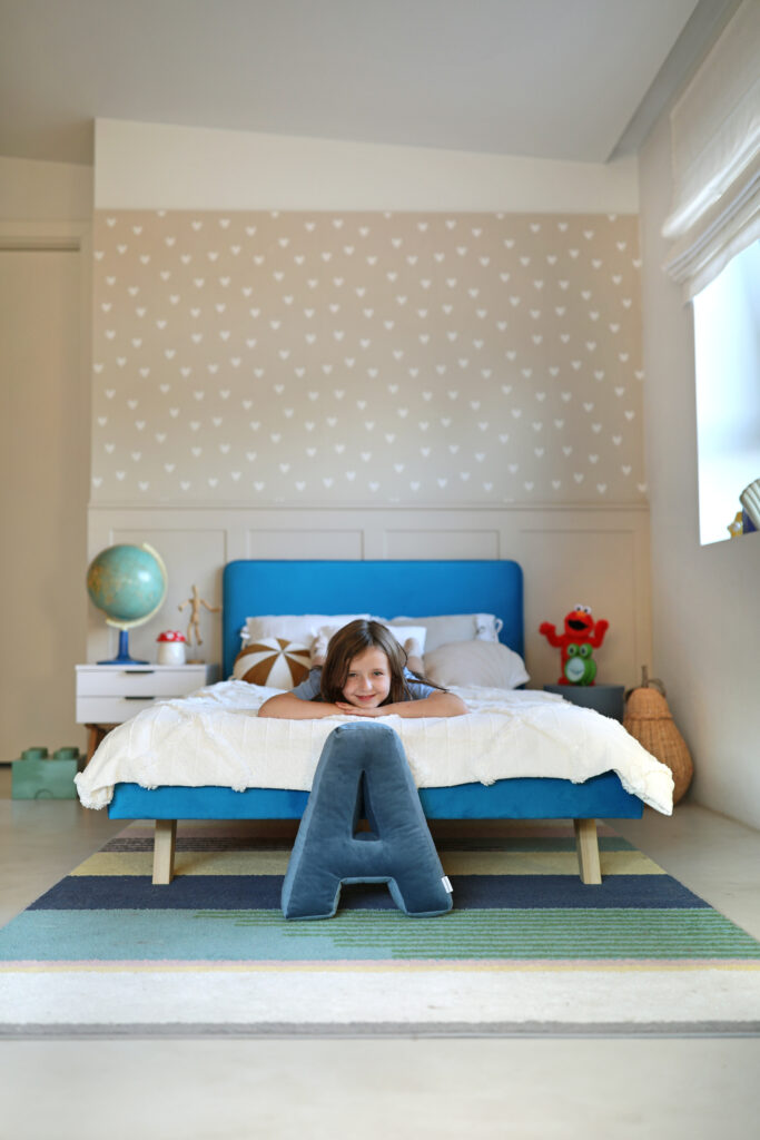 Łóżko REDU KIDS LEGS TEXTI