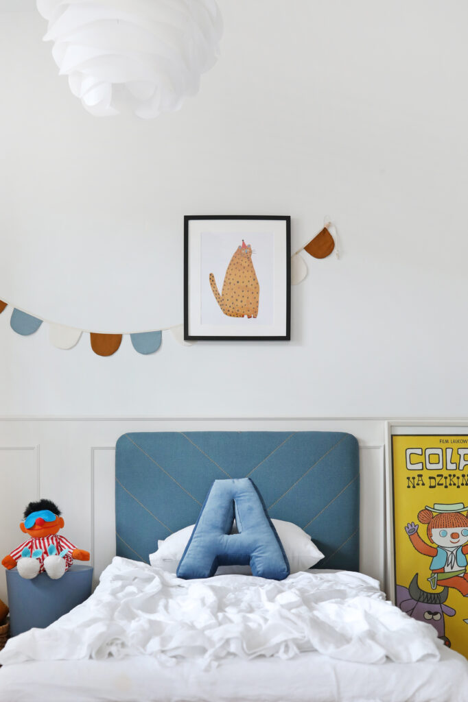 Łóżko STITCH JODEŁKA BOX TEXTI