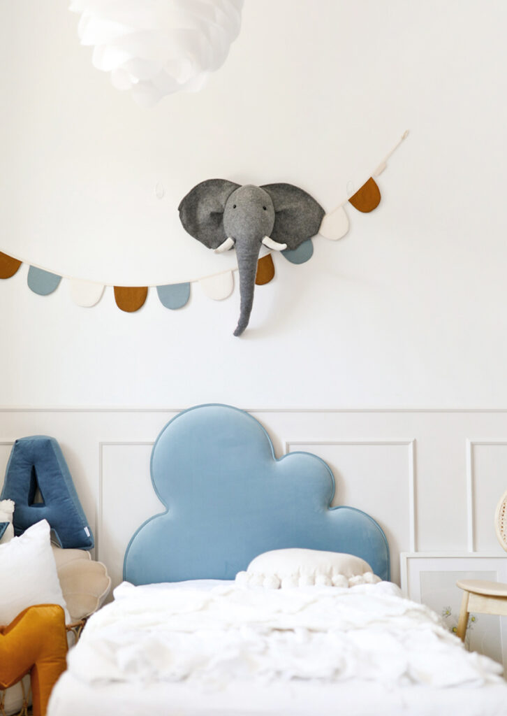 Łóżko dziecięce CHMURKA CLOUD LEGS TEXTI