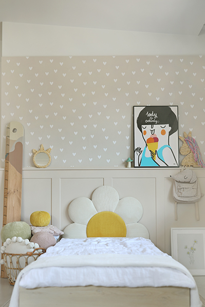 Łóżko dziecięce STOKROTKA DAISY LEGS TEXTI