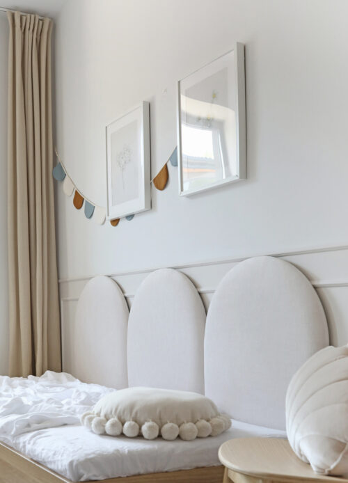 Łóżko z panelami ściennymi SOFA BOX BASIC