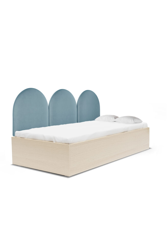 Łóżko z panelami ściennymi SOFA BOX BASIC