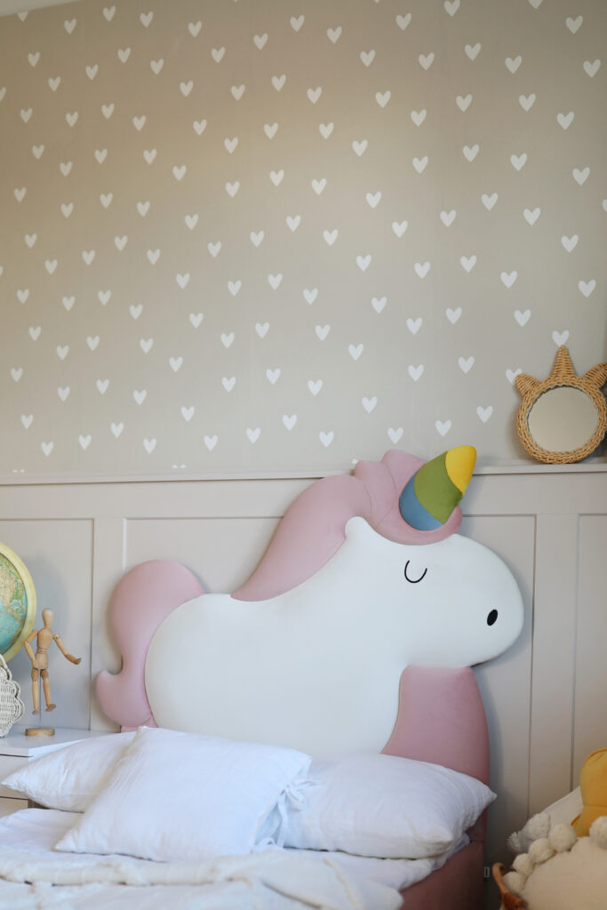 Łóżko z podwójnym spaniem DOUBLE BED jednorożec Unicorn