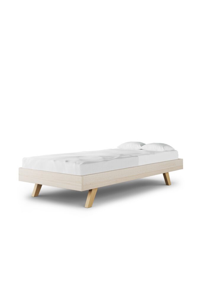 Minimalistyczne łóżko na nóżkach SOFA LEGS BASIC