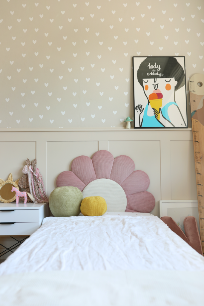 Tapicerowany zagłówek Stokrotka Daisy