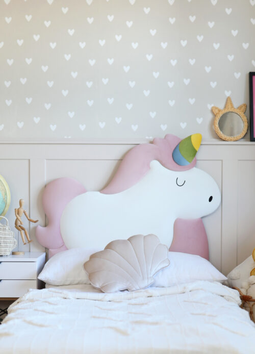 Tapicerowany zagłówek Jednorożec Unicorn