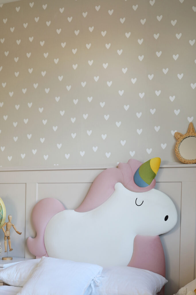 Tapicerowany zagłówek Jednorożec Unicorn
