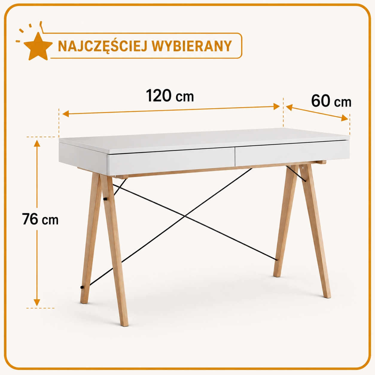 biurko basic 120x60 najczesciej wybierane