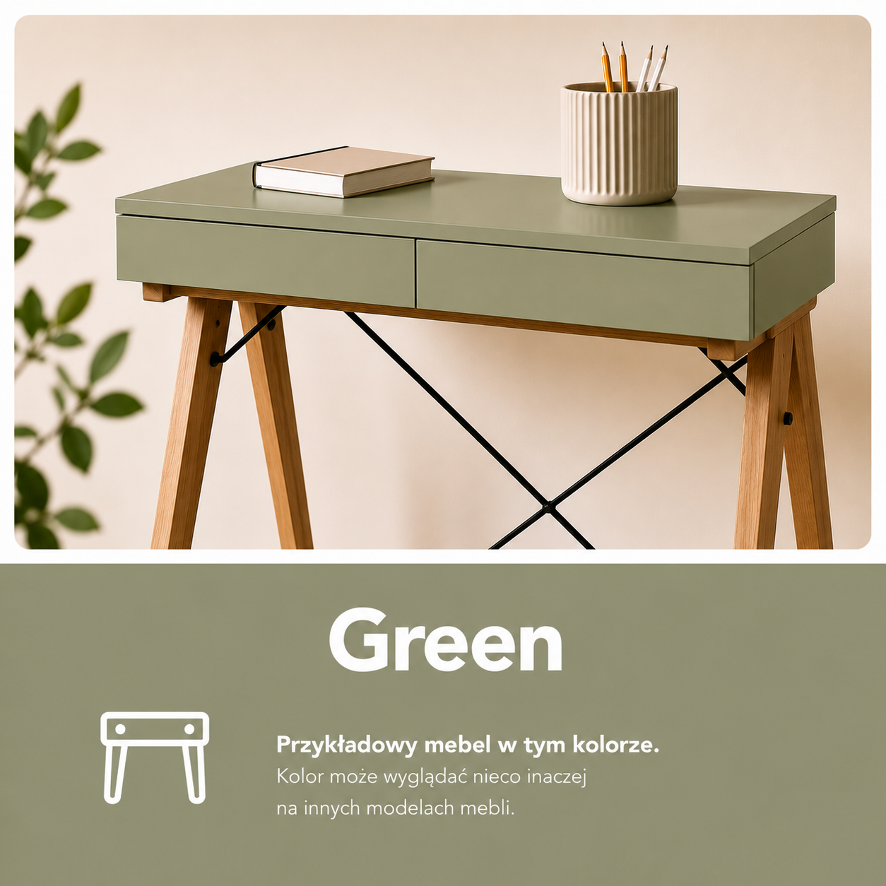 Green, czyli oliwkowy zielony