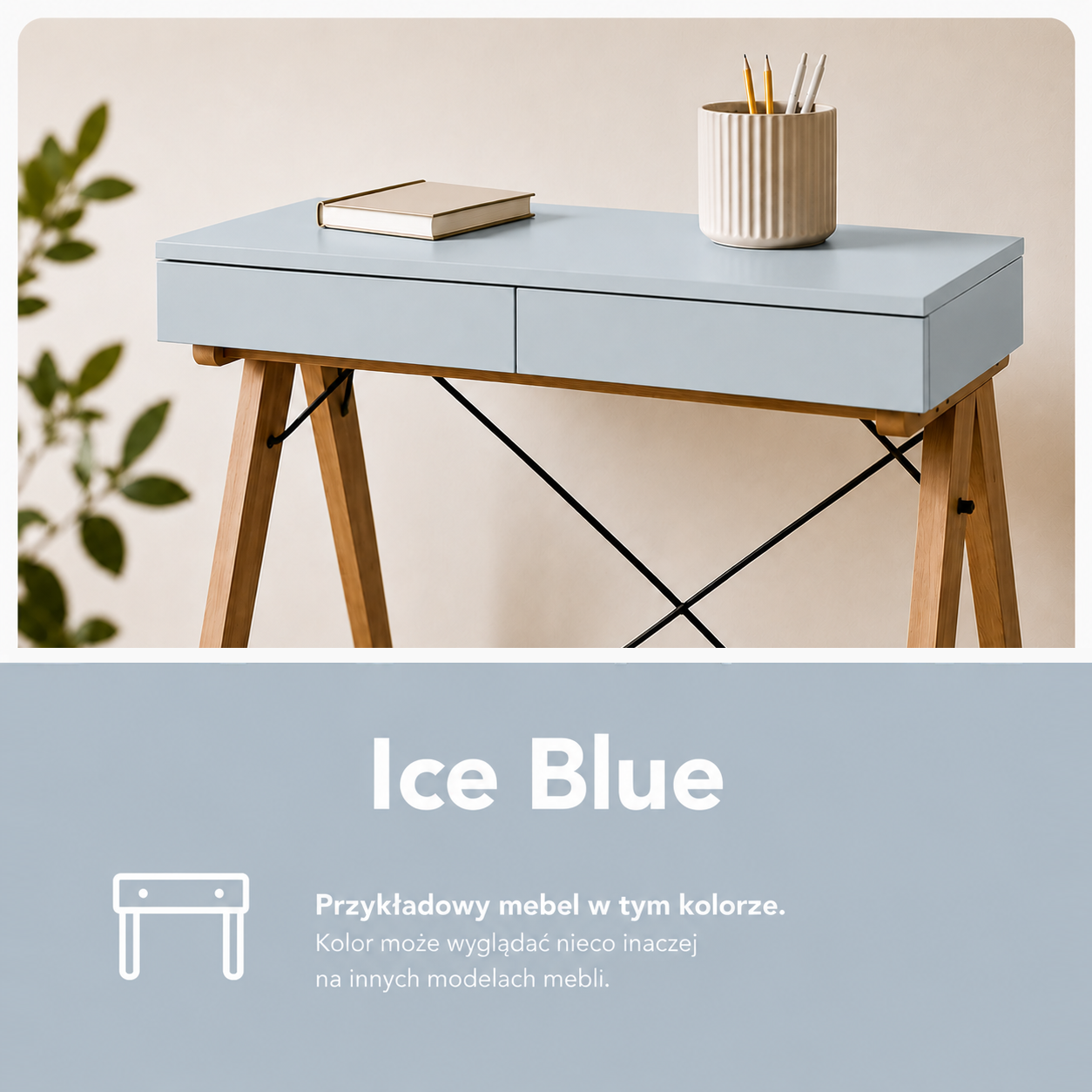 Ice Blue, czyli zgaszony błękit