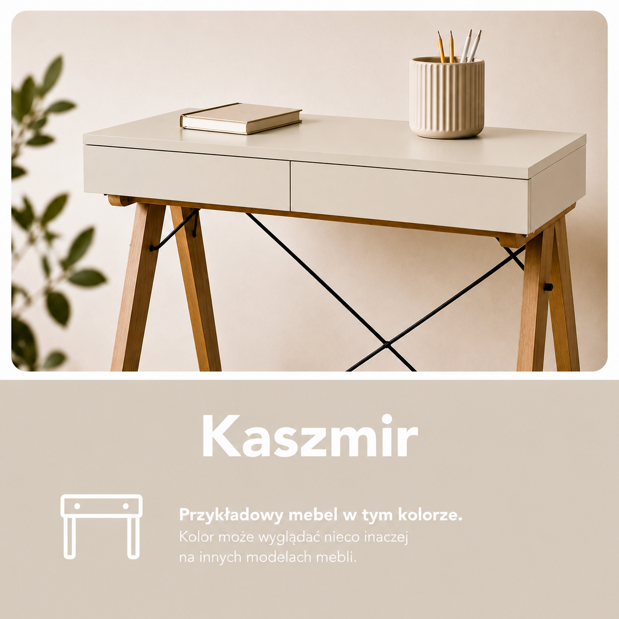 Kaszmir, czyli kremowy beż