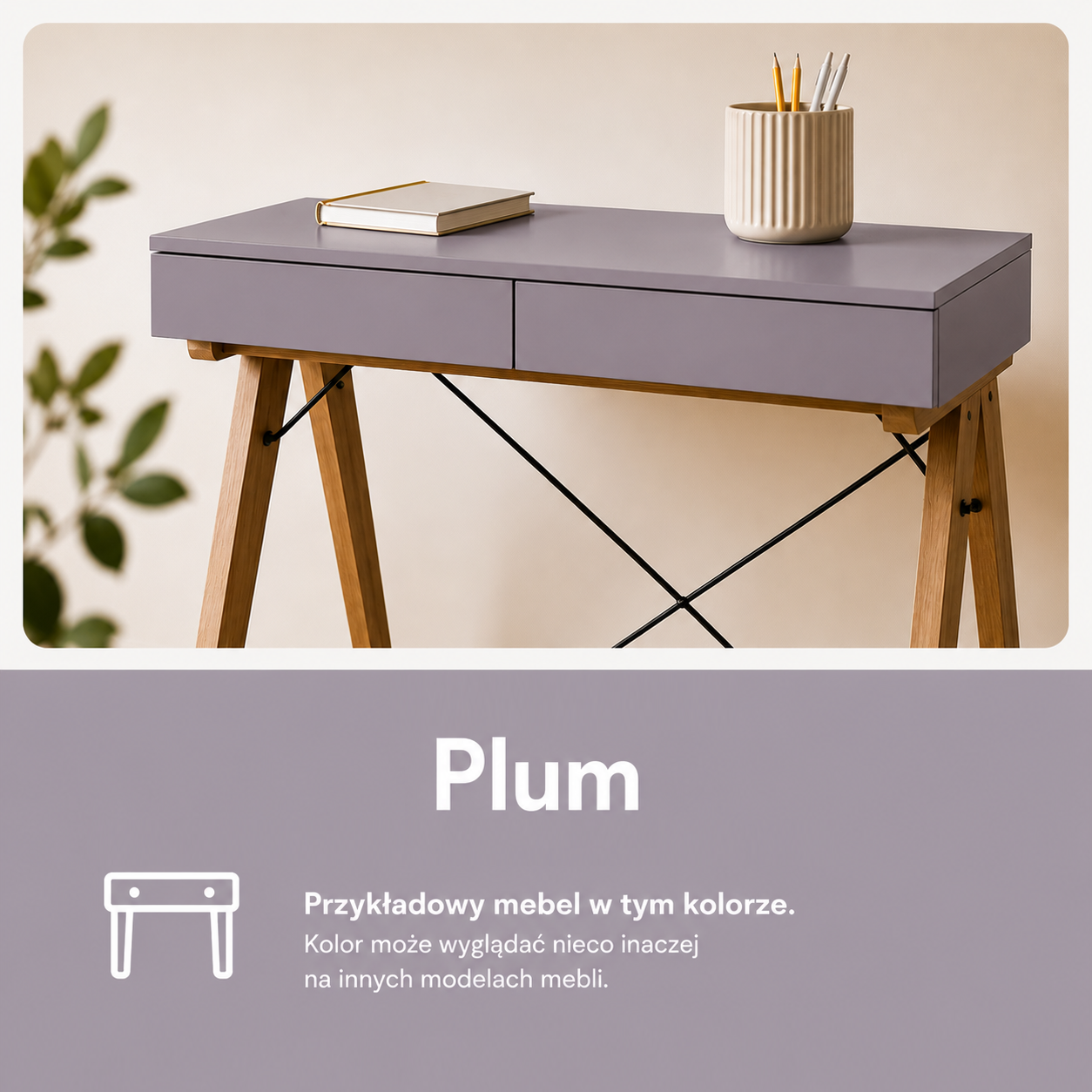 Plum, czyli śliwkowy fiolet