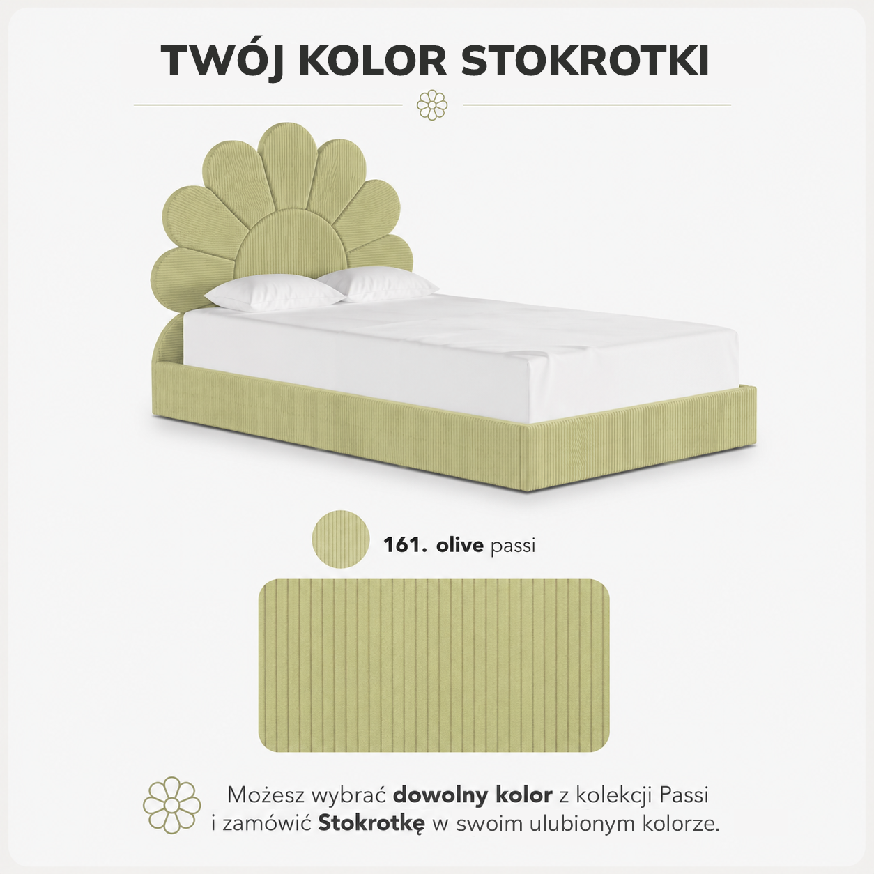 Twoja Stokrotka - wybrany odcień wpisz w komentarzu