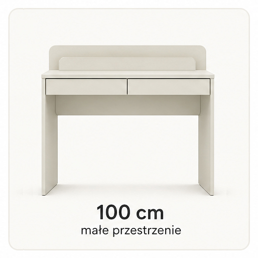 100 x 60 cm x wysokość 78cm – kompaktowe do małych przestrzeni