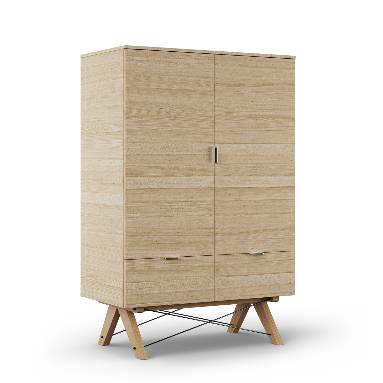 Drewniana szafa BASIC MIDI 2